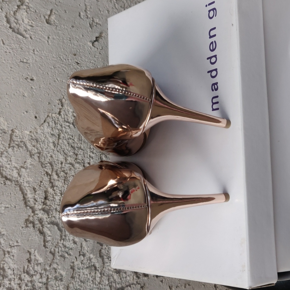 Maden girl panelope women shoes color rose gold size 6 , 7.5 - Picture 4 of 9